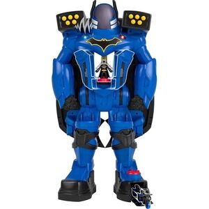 Fisher-Price Imaginext DC Super Friends Batbot Xtreme Batman Robot Blue 28'